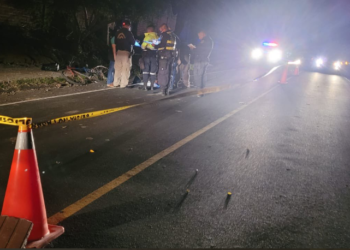 Un ciclista falleció embestido por automóvil en la carretera Longitudinal del Norte