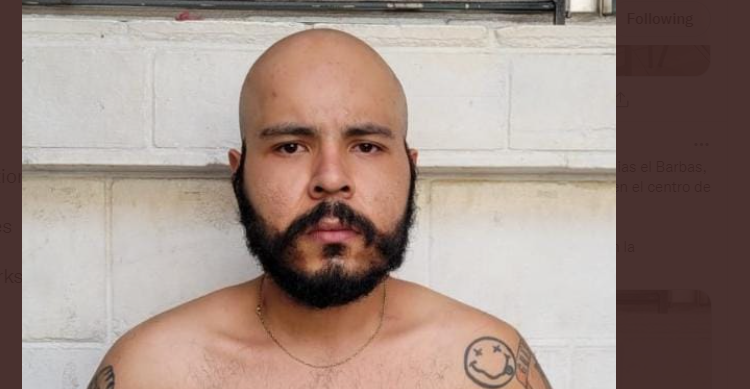 «El Barbas» fue capturado por amenazar a motociclista, gracias a denuncia por redes sociales