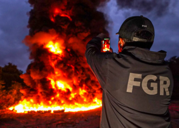 Fiscalía incinera 3 mil 640 kilos de cocaína valorados en más de $107 millones