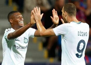 Inter, de visitante, derrotó 2-0 a Viktoria Plzen