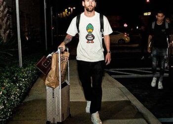 Lionel Messi aterrizó en Miami para afrontar los amistosos ante Honduras y Jamaica con la selección argentina