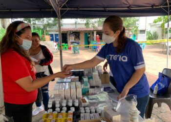 Lotería Nacional de Beneficiencia realiza brigada médica en Santo Tomás