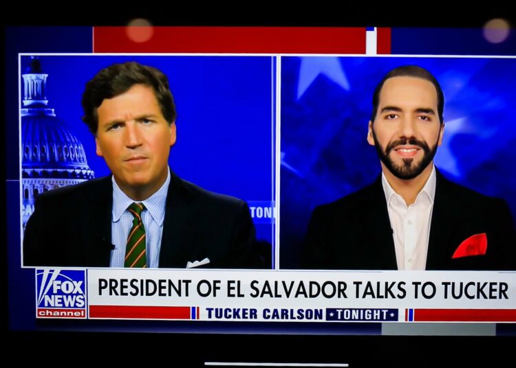 Presidente Nayib Bukele en Fox News: “Nos encaminamos a ser el país más seguro en todo el continente americano”