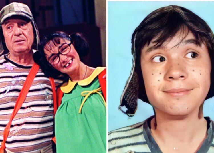Así se verían los personajes de «El Chavo del Ocho» si fueran niños de verdad