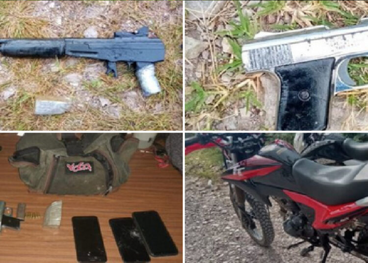 Capturan a pandilleros y les incautan armas y municiones en Chalatenango