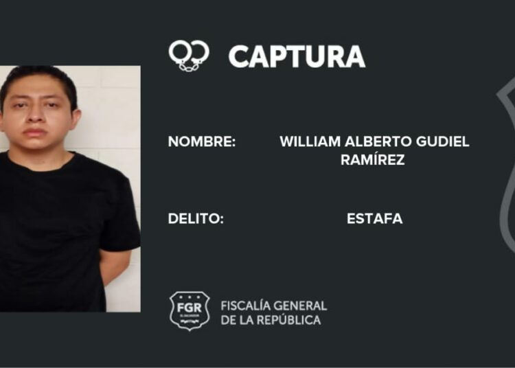 Capturan a sujeto que estafó por redes sociales a otra persona