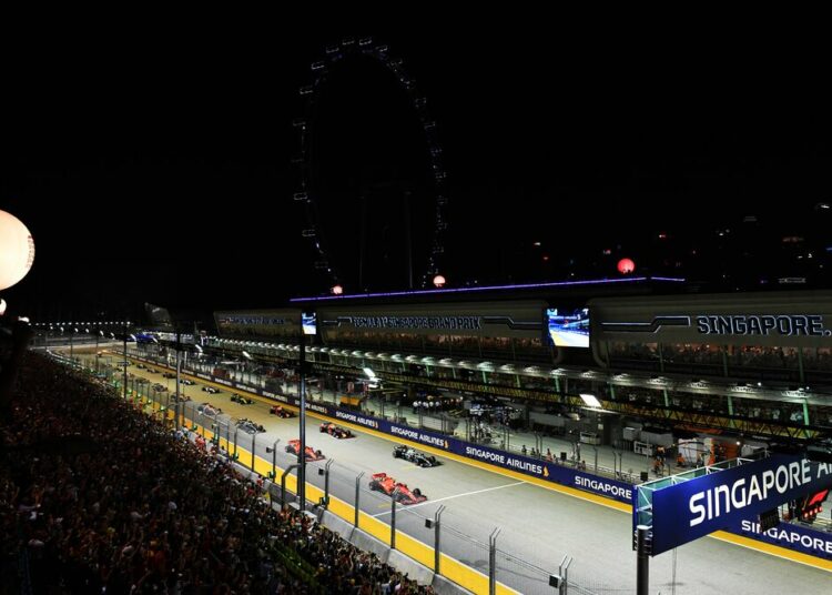 El Gran Premio de Singapur contará con un diseño de pista revisado en 2023
