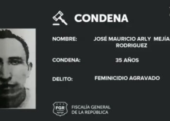 Recibe 35 años de cárcel por asesinar a su esposa golpeándole la cabeza con una piedra