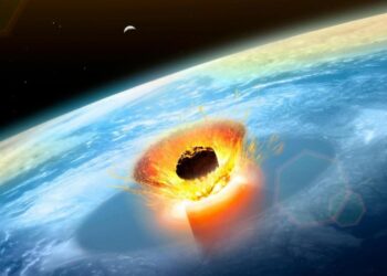 Descubren que el asteroide que mató a los dinosaurios provocó un tsunami de hasta 4,5 kilómetros de altura