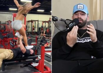 (VIDEO) Un ‘influencer’ se rompe la cara con una pesa al intentar una acrobacia de ‘fitness’
