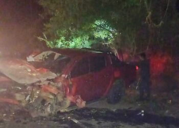 Motociclista provoca fuerte accidente de tránsito en Ahuachapán