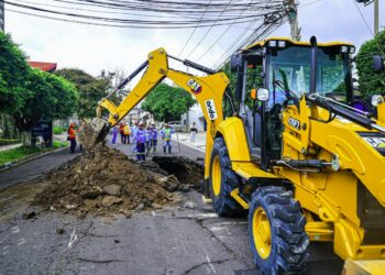 FOVIAL cerrará paso vehicular sobre calle La Mascota por reparación de cárcava
