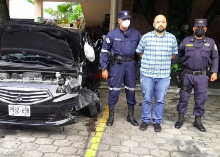 Capturan a conductor que manejaba en sentido contrario sobre avenida Jerusalén