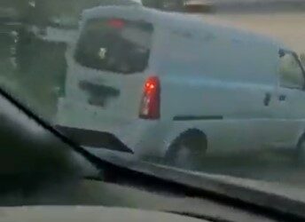VIDEO | Graban a otro conductor manejando en sentido contrario en carretera a Metapán