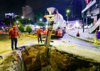 Fovial garantiza la seguridad vial con la intervención de cárcavas en San Salvador