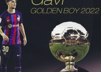Gavi es galardonado con el Premio Golden Boy