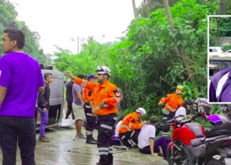 Condena de trabajos de utilidad pública para conductor de microbus escolar que se accidentó en Los Chorros