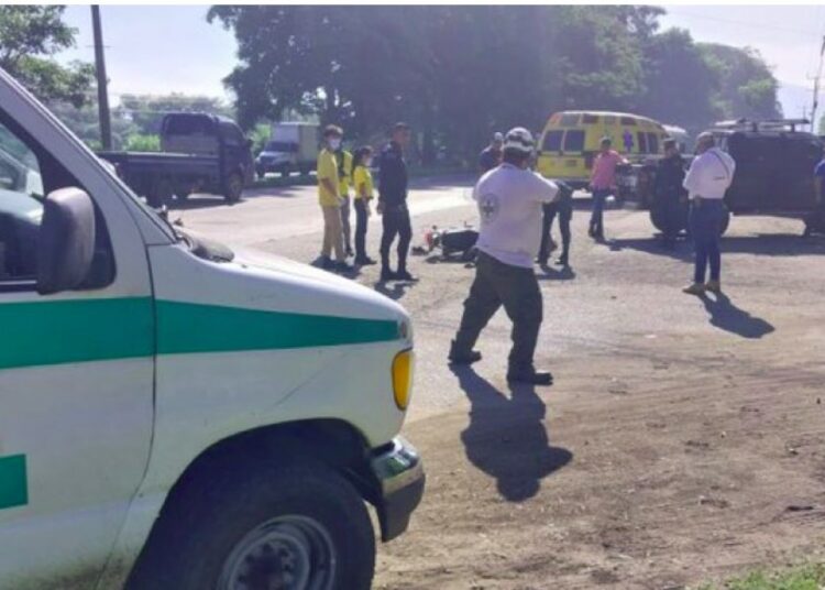 Motociclista Pierde La Vida En Accidente De Tránsito Carretera Hacia Santa Ana Diario La Página 7213