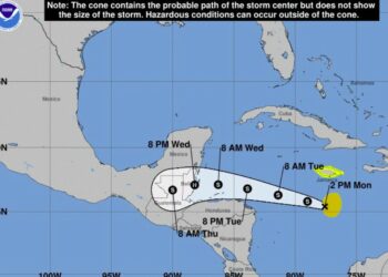 Tormenta Lisa provocaría lluvias desde la noche del jueves en el país según el MARN