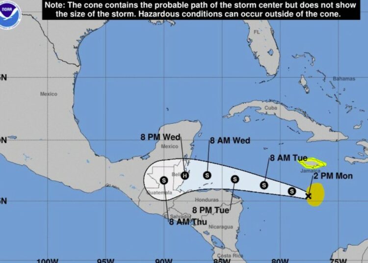 Tormenta Lisa provocaría lluvias desde la noche del jueves en el país según el MARN