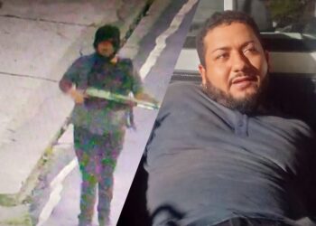 Detienen a sujeto que fue capturado por cámaras de seguridad portando una escopeta que robó a un vigilante&nbsp;