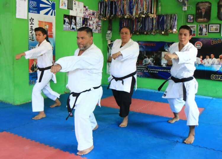 Los hermanos Granados Herrera, referentes del karate migueleño