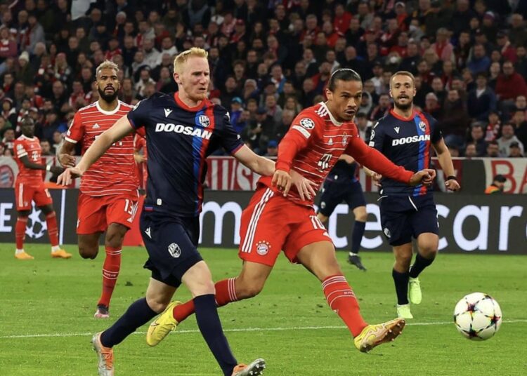 Bayern Munich derrotó por 5-1 a Viktoria Plzen con goles de Sané, Mané, Gnabry y Choupo Moting