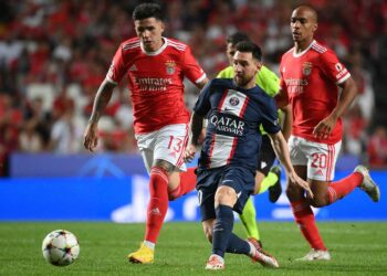PSG empata ante el Benfica pese a gol de Messi