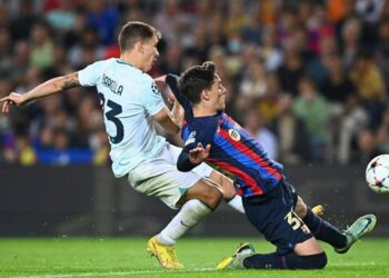 El Barça no puede con el Inter y roza la eliminación de la Champions