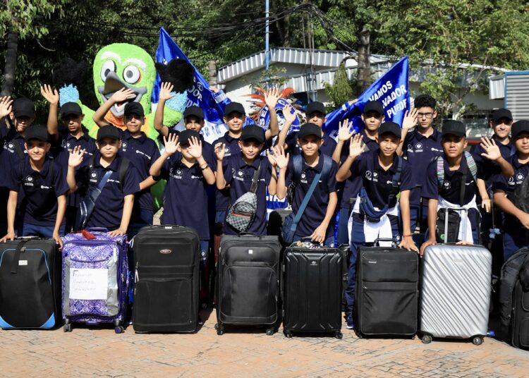 Comienza la aventura para los niños salvadoreños que participarán en el Primer Campus Internacional