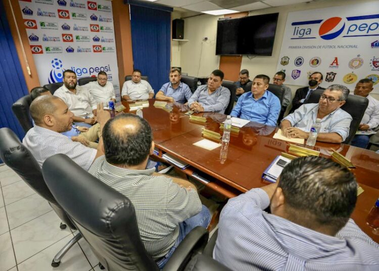 El presidente del INDES se reunió con los presidentes y representantes de la Primera División, que entre otras cosas solicitaron ayuda económica