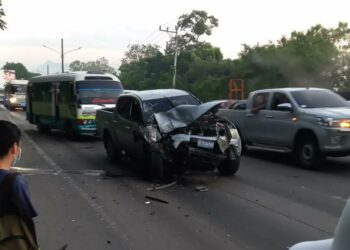 Se reporta fuerte accidente que deja varios lesionados sobre carretera Troncal del Norte