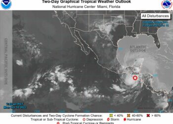 La tormenta Julia se degrada a depresión tropical