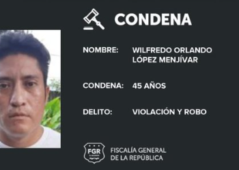 Fiscalía logra condena de 45 años de cárcel para violador en serie