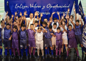 24 niños viajan a España para participar en I Campus Internacional del Programa LaLiga, Valores y Oportunidad