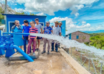 Más de 1,500 pobladores beneficiados con mejoras al servicio de agua potable en dos cantones de Morazán