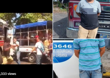 Policía detiene a conductores que protagonizaron pelea callejera esta mañana