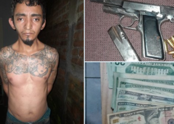 El «Artista» fue capturado por las autoridades armado y con dinero en Mercedes Umaña