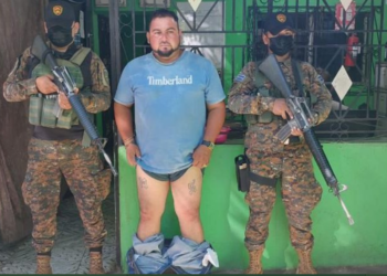 Peligroso pandillero apodado «Escorpión» fue capturado por la Fuerza Armada