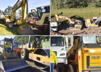 Obras Públicas despliega equipos por todo el país para atender emergencias ante tormenta Julia