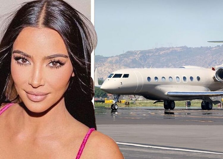 Las reglas estrictas que impone Kim Kardashian para volar en su jet privado