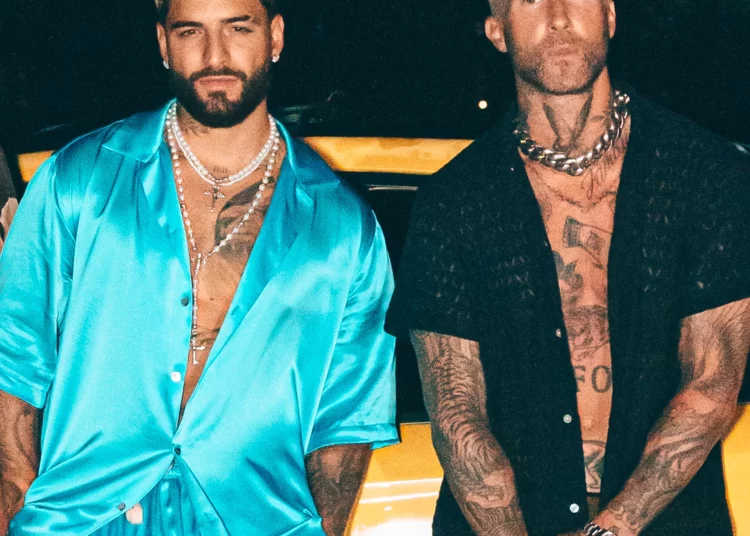 Así suena Adam Levine cantando en español por primera vez y junto a Maluma