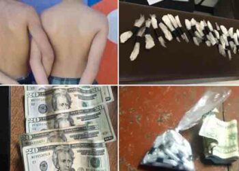Sorprenden a menores de edad que circulaban con droga y dinero en efectivo