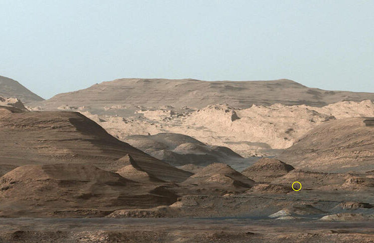El róver Curiosity llega a un salar en Marte en el que se estima existió agua líquida