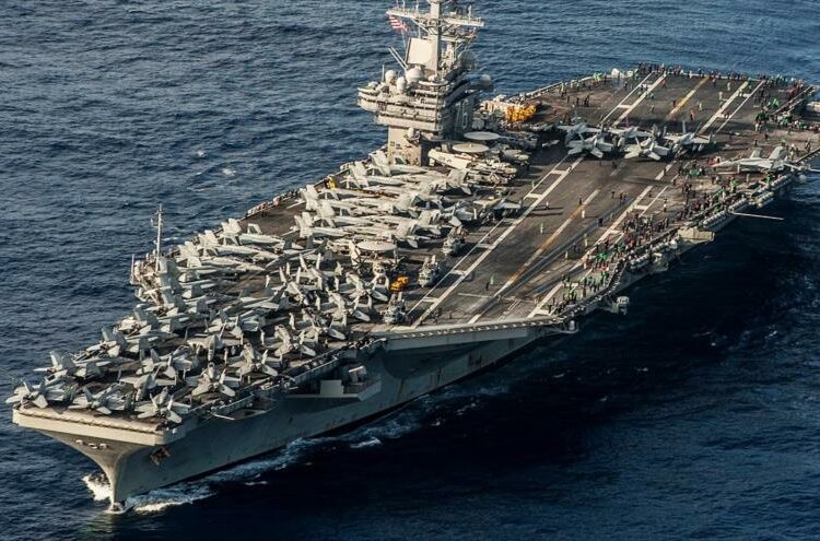 El portaaviones estadounidense USS Ronald Reagan retornará al mar de Japón en respuesta al misil balístico lanzado por Corea del Norte