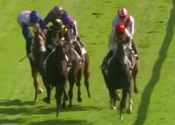 (VIDEO) La agresión de un jinete a otro en plena carrera de caballos que indigna a Francia