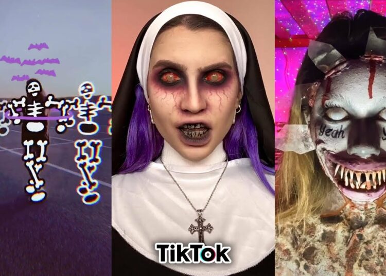 Filtros en TikTok para crear contenido de Halloween