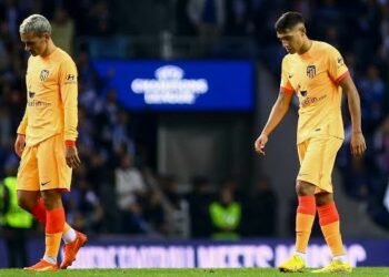El Atlético de Madrid confirmó su fracaso: perdió con el Porto y se quedó afuera de todas las copas europeas