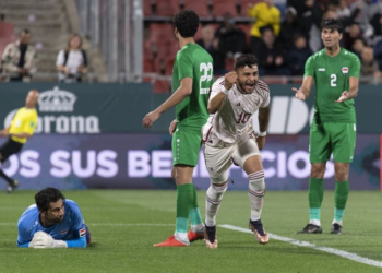 México golea a Irak en partido de preparación para Mundial