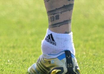 Impactante imagen del tobillo de Messi a 24 horas del debut